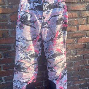 Under Amour Girls XL Ski Pants adjustable waist